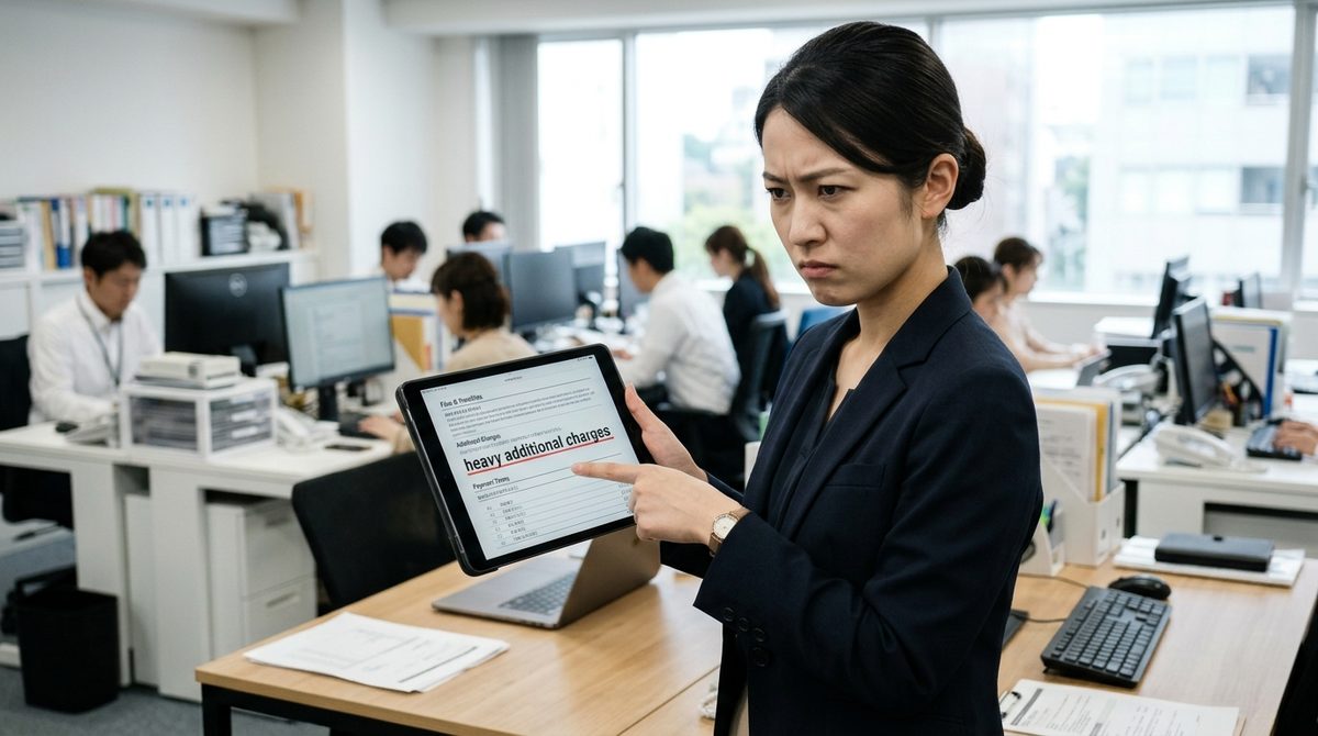 悪徳業者や契約トラブルへの警戒を促す